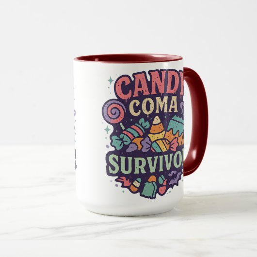 Candy Coma Survivor | Halloween  Mok (Voorkant rechts)