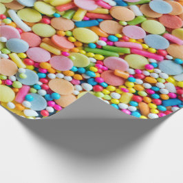 Candy Confetti Strooisel Pastel Regenboog Feest Cadeaupapier