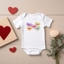 Candy Conversation Hearts Valentijn Romper