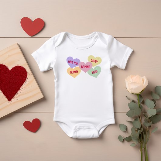 Candy Conversation Hearts Valentijn Romper