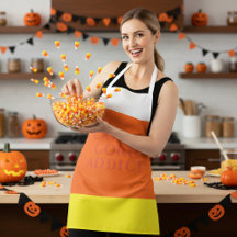 Candy Corn Addict Grappig Halloween Schort