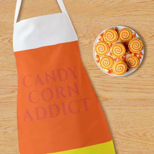 Candy Corn Addict Grappig Halloween Schort