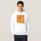 Candy Corn Adult Sweatshirt (Voorkant volledig)