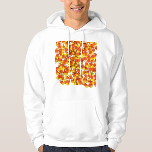 Candy Corn Adult Sweatshirt (Voorkant)