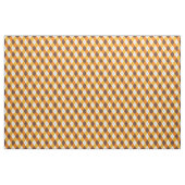 Candy Corn Argyle Herfst Diamant Patroon Stof (Fat Quarter)