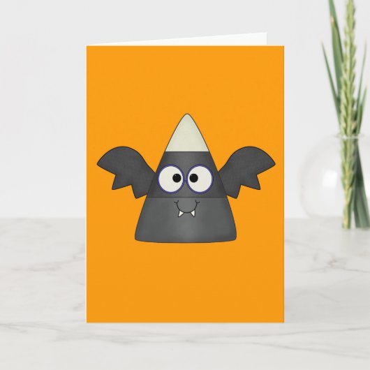 Candy Corn Bat Kaart (Voorkant)