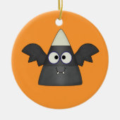 Candy Corn Bat Keramisch Ornament (Voorkant)