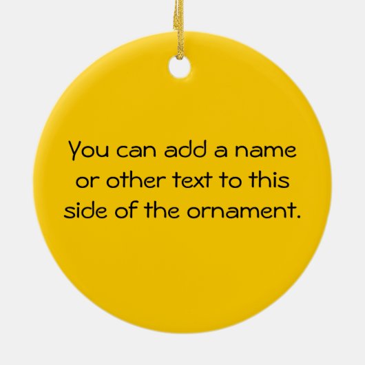 Candy Corn Bat Keramisch Ornament (Achterkant)