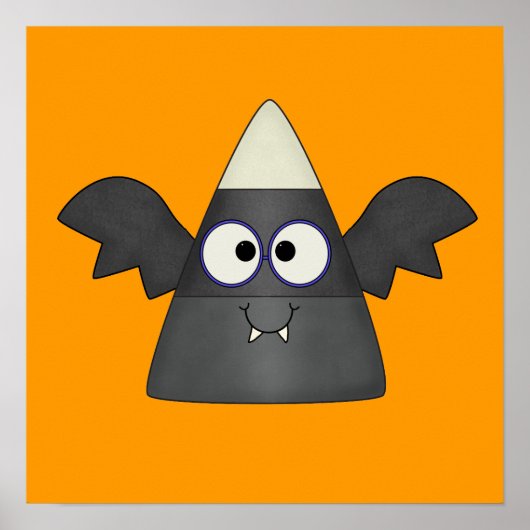 Candy Corn Bat Poster (Voorkant)