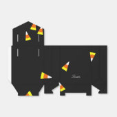 Candy Corn behandelt de voordoos Bedankdoosjes (Uitgevouwen)