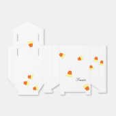 Candy Corn behandelt de voordoos Bedankdoosjes (Uitgevouwen)