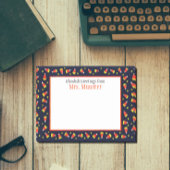 Candy Corn Border Gepersonaliseerde Halloween Post-it® Notes