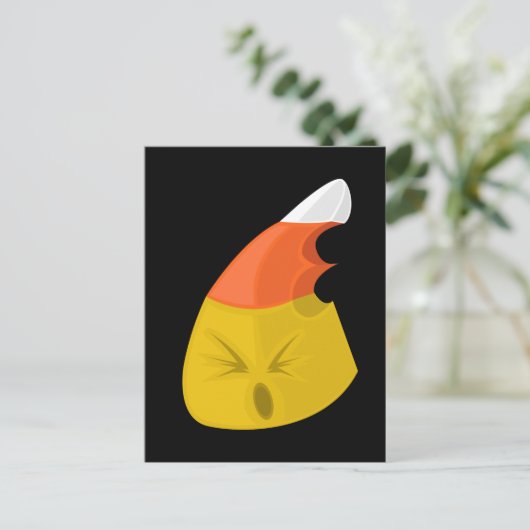 Candy Corn Briefkaart (Staand voorkant)