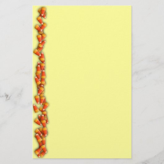Candy Corn Briefpapier (Voorkant)