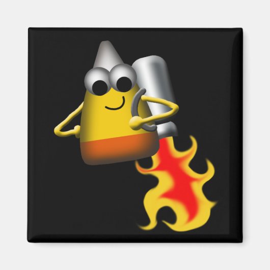 Candy Corn Chaos - Funny 1 of 4 - Magnet (Voorkant)