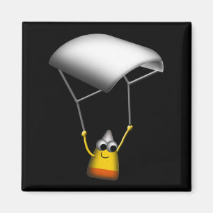 Candy Corn Chaos - Funny 2 of 4 - Magnet