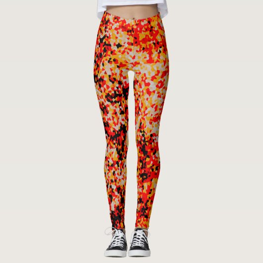 Candy Corn Confetti Leggings (Voorkant)