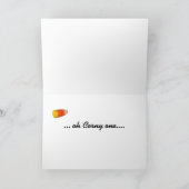 Candy Corn - Corny Birthday Kaart (Binnen)