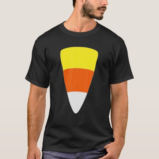 CANDY CORN COSTUME HALLOWEEN PRETEND I'm CANDY COR T-shirt (Voorkant)