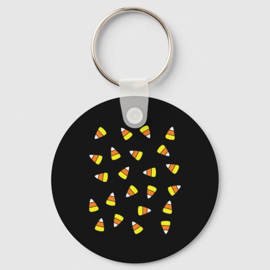 Candy Corn Costume Sleutelhanger (Voorkant)