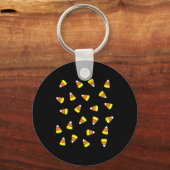 Candy Corn Costume Sleutelhanger (Voorkant)
