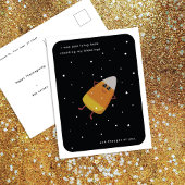 Candy Corn "Counting My Blessings" Thanksgiving Feestdagenkaart