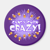 Candy Corn CRAZY! Magneet (Voorkant)