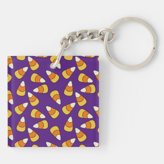 Candy Corn CRAZY! Sleutelhanger (Achterkant)