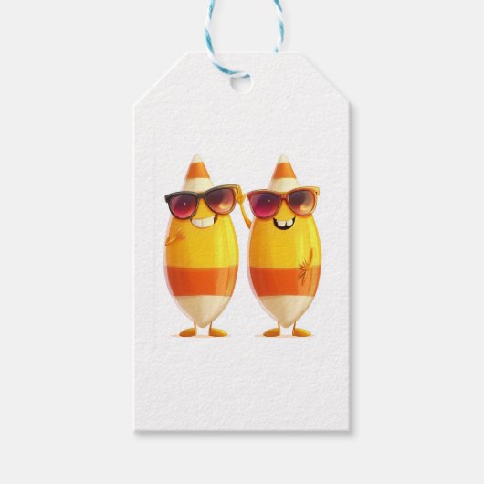 Candy Corn Crew Cadeaulabel (Voorkant)