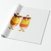 Candy Corn Crew Cadeaupapier (Uitgerold)