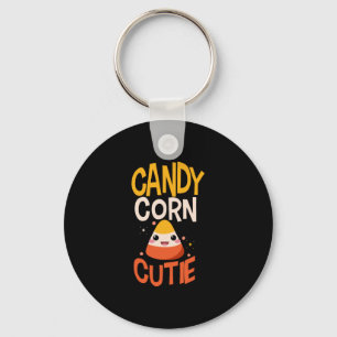 Candy Corn Cutie Kind Kinder Halloween Outfit Sleutelhanger