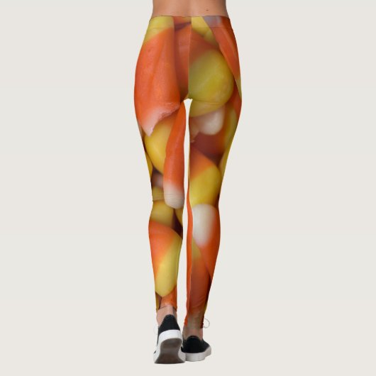 Candy Corn design Leggings (Achterkant)