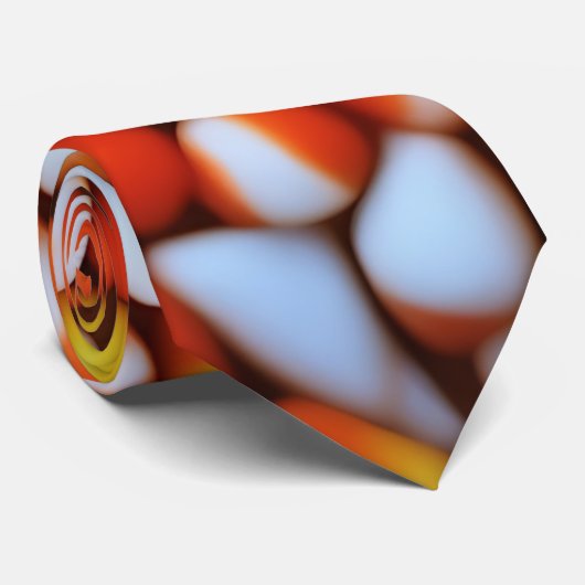Candy Corn Design Stropdas (Opgerold)