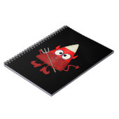 Candy Corn Devil Halloween Notitieboek (Linkerzijde)