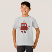 Candy Corn Devil Halloween T-shirt (Voorkant volledig)