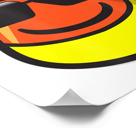 Candy Corn die zonnebrillen draagt Poster (Hoek)