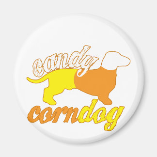 Candy Corn Dog Magneet