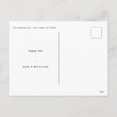 Candy Corn Duo "Counting Our Blessings" Herfst Feestdagenkaart (Achterkant)