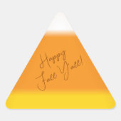 Candy Corn Envelope Seal Sticker (Voorkant)