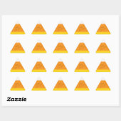 Candy Corn Envelope Seal Sticker (Vel)