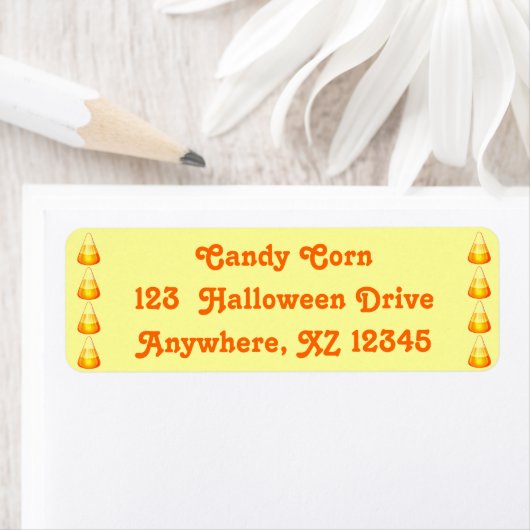 Candy Corn Etiket (Insitu)