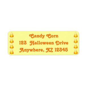 Candy Corn Etiket