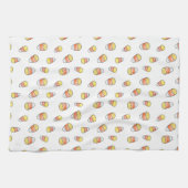 Candy Corn Fall autumn kitchen towel Theedoek (Horizontaal)
