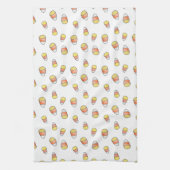 Candy Corn Fall autumn kitchen towel Theedoek (Verticaal)