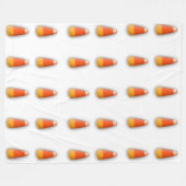 Candy Corn Fleece Blanket (Voorkant (Horizontaal))