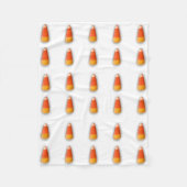Candy Corn Fleece Blanket Deken (Voorkant)
