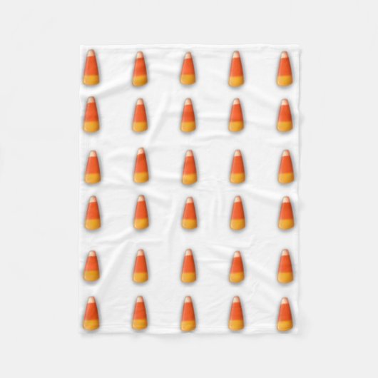 Candy Corn Fleece Blanket Deken (Voorkant)