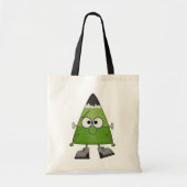 Candy Corn Frankenstein Halloween Tote Bag (Voorkant)