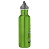 Candy Corn Frankenstein Halloween Waterfles (Links)