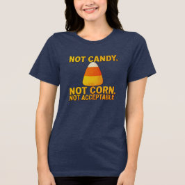Candy Corn = fraude Tri-Blend Shirt